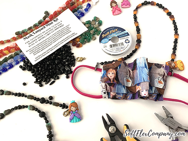 Diy Face Mask Lanyard Tutorial Make Your Own Face Mask Necklace For Students And Kids Soft Flex Company
