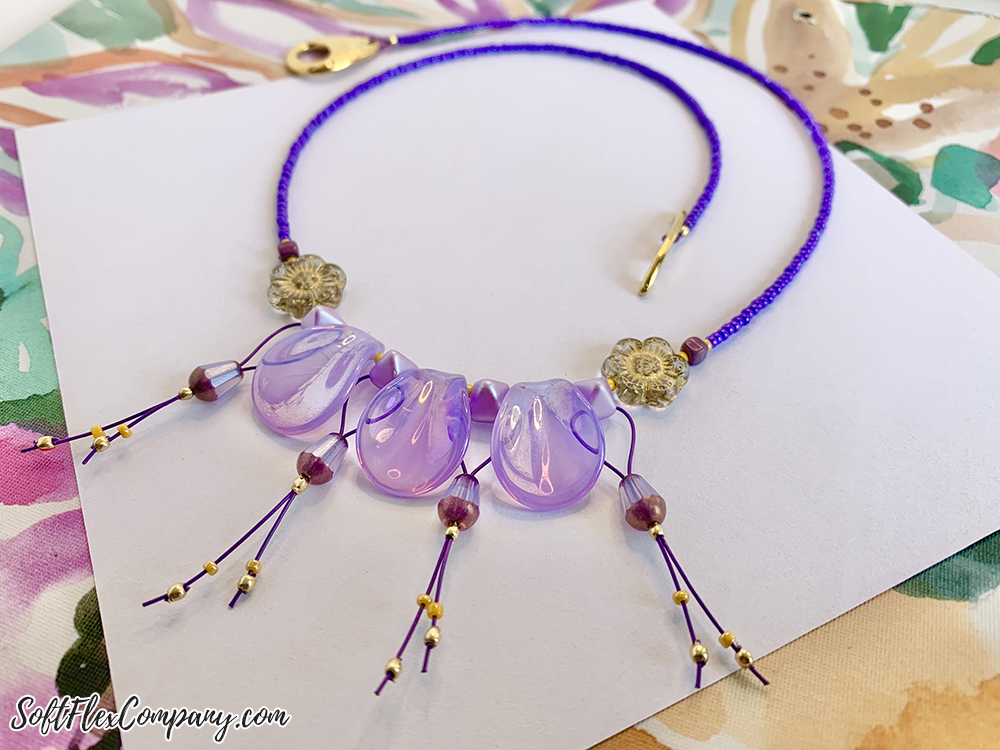 Lavender Lemonade & Beads To Live By Necklace by Sara Oehler