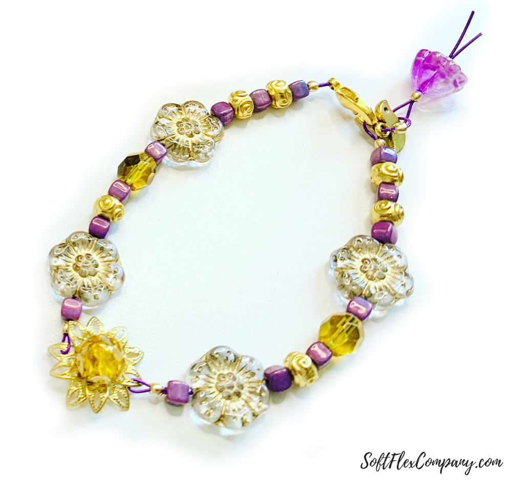 Lavender Lemonade Bracelet by Sara Oehler