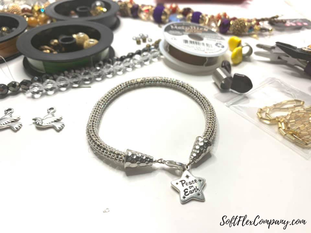 Metallic Sparkles Bracelet by Sara Oehler