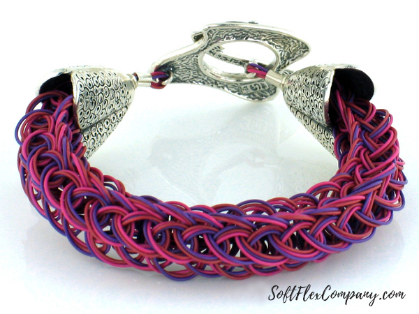 Mystical Trios Knitted Bracelet