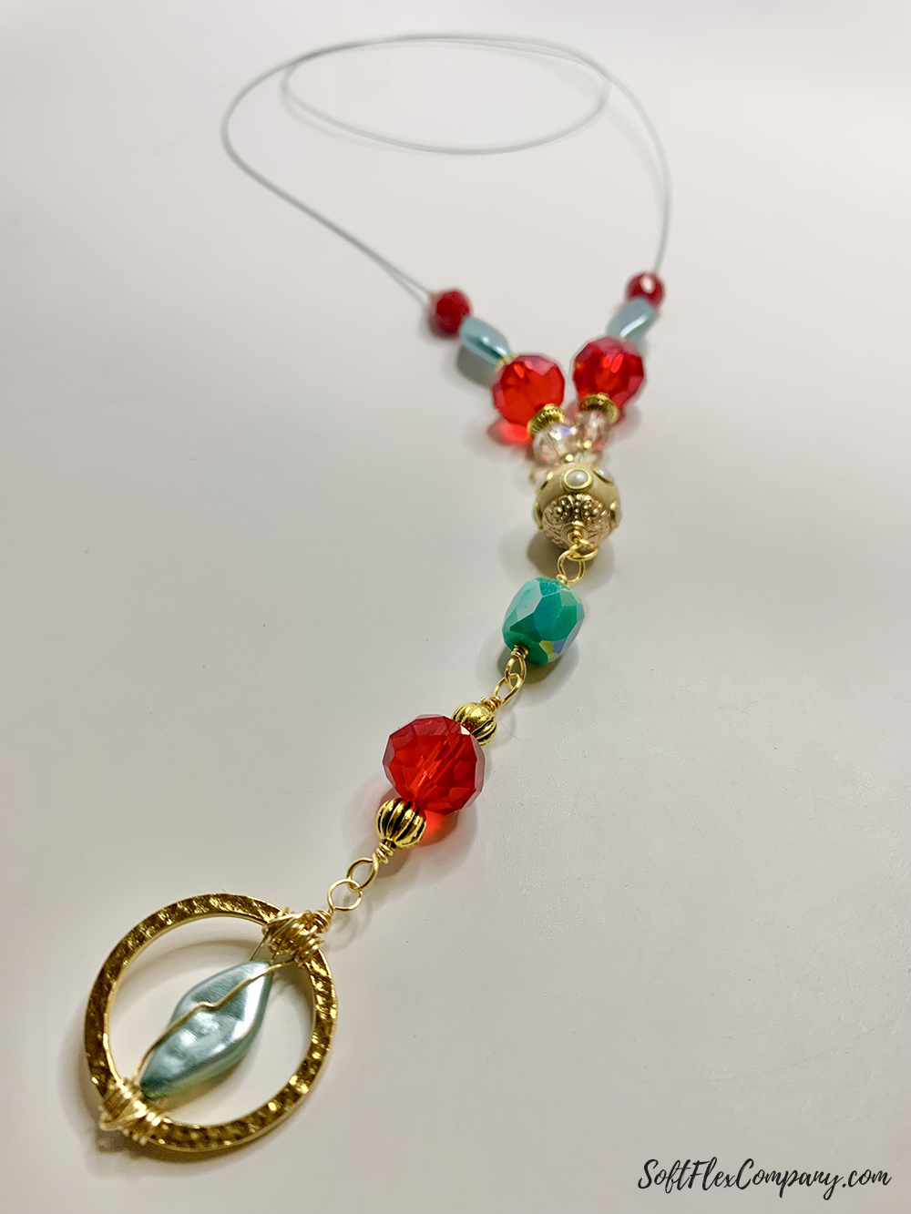 Wire Wrapped Nutcracker Necklace by Sara Oehler