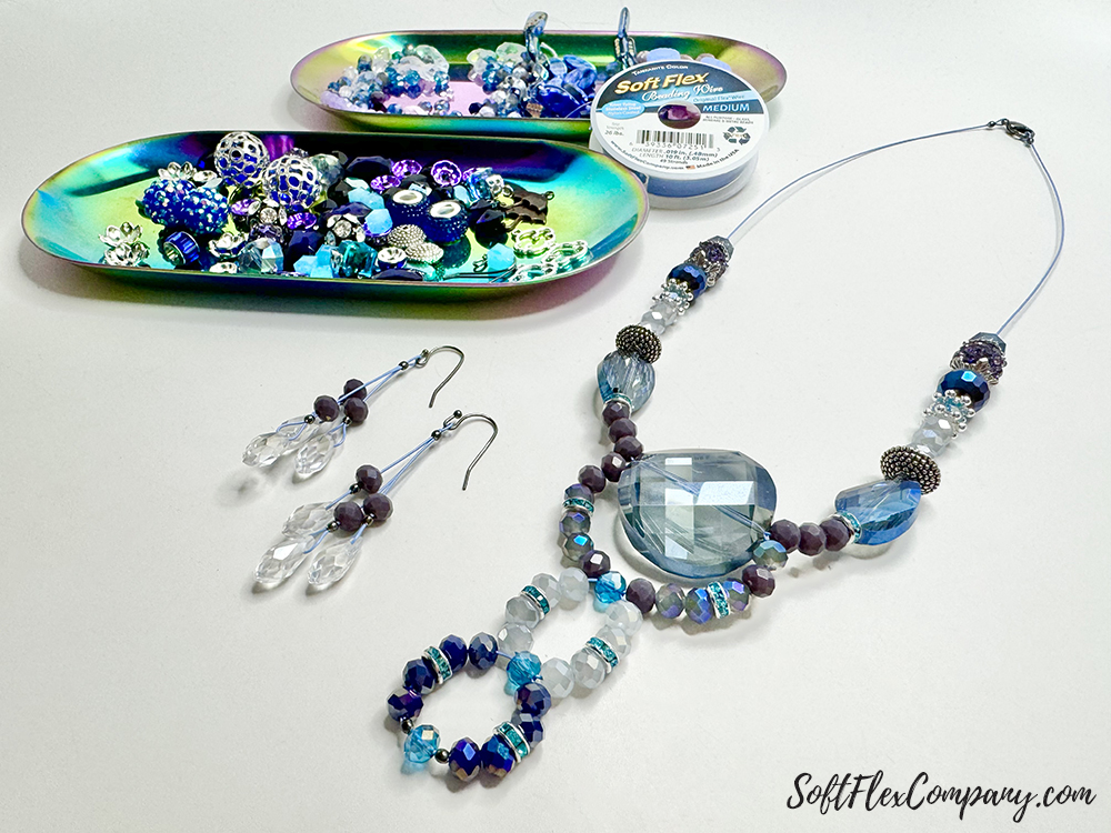 Rainy Day Blues Jewelry by Sara Oehler