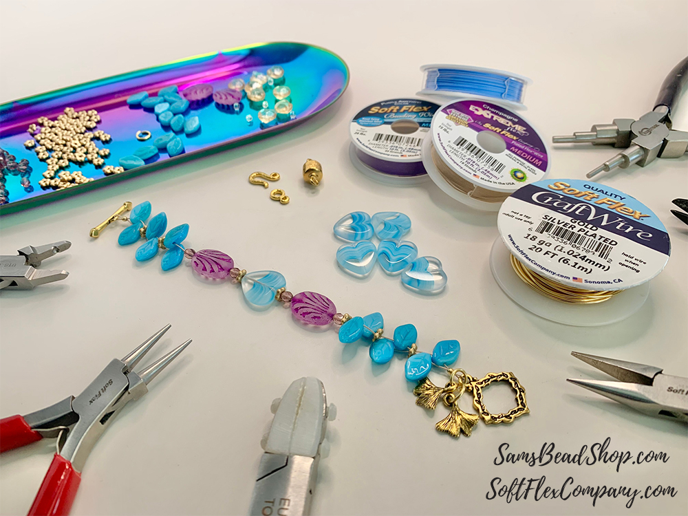 Sam's Bead Shop Bracelet by Sara Oehler