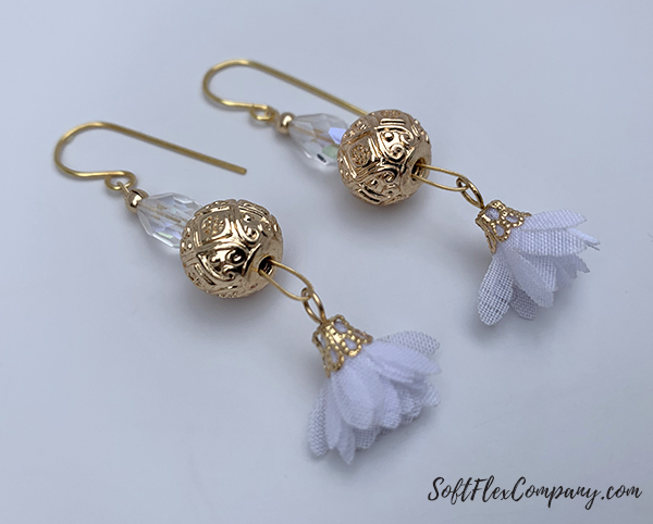 Snow Queen Earrings by Sara Oehler