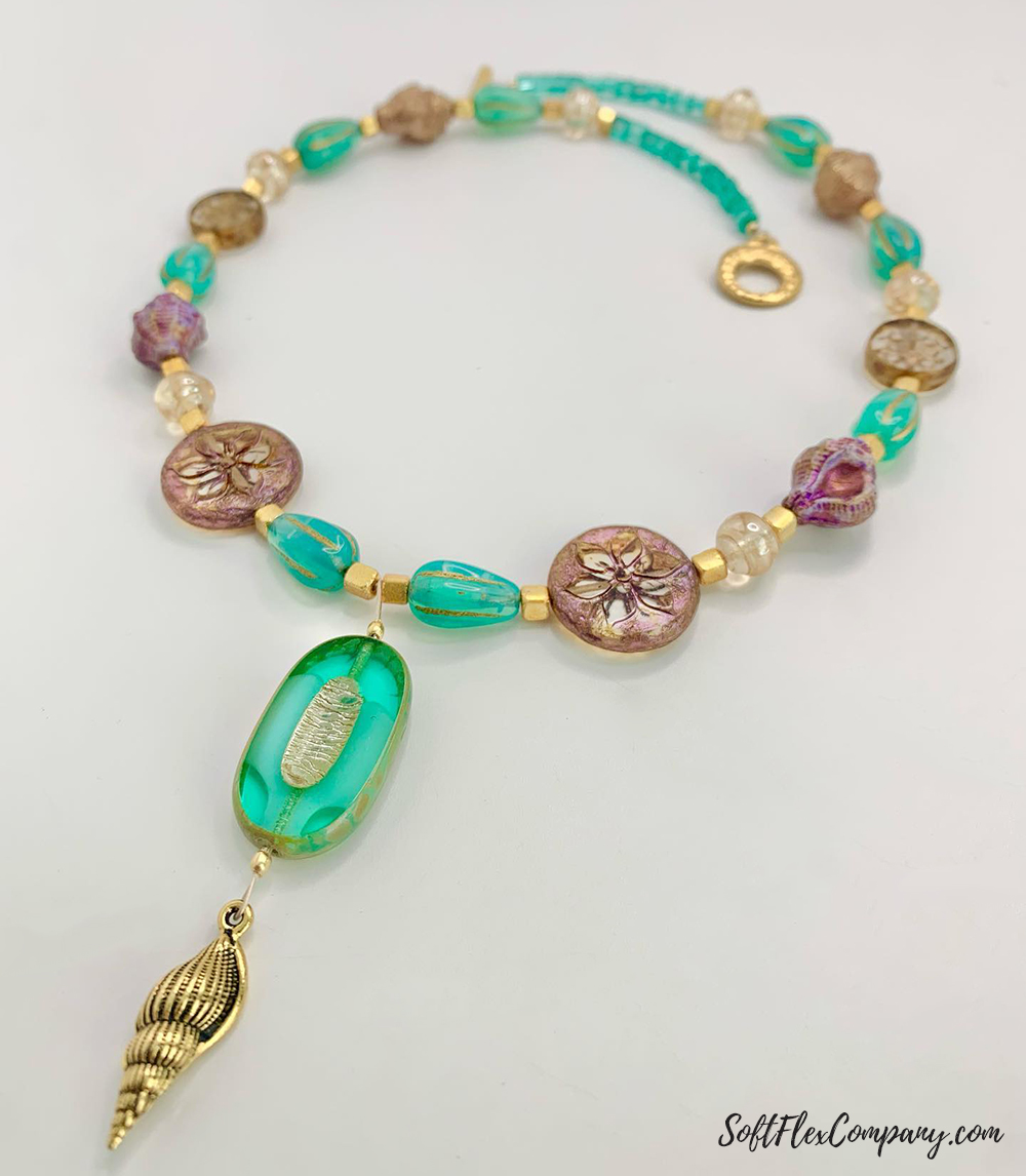 Soft Flex & Sam's Bead Shop Necklace by Sara Oehler