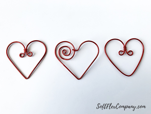 Soft Flex Craft Wire Heart by Sara Oehler
