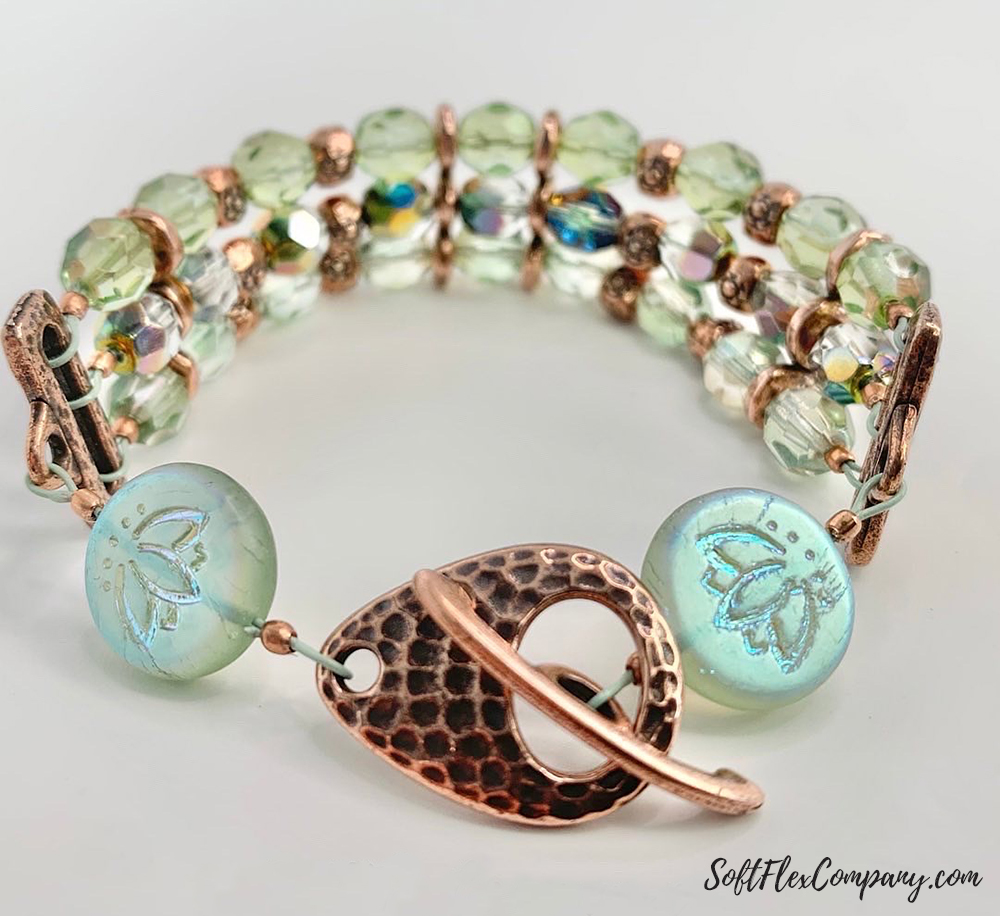 TGBE Spring Fling 3-Strand Bracelet by Sara Oehler