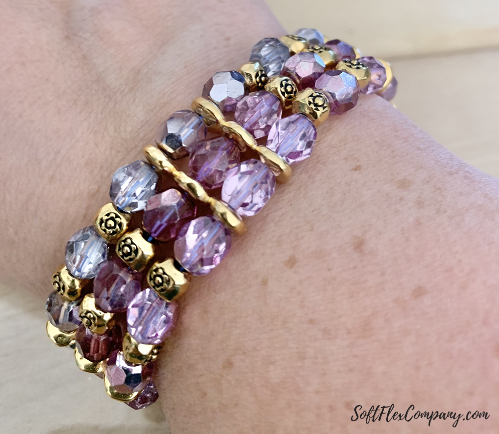 TGBE Spring Fling 3-Strand Bracelet by Sara Oehler