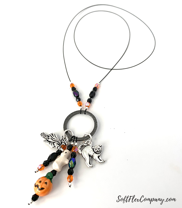 Halloween Charm Necklace by Sara Oehler