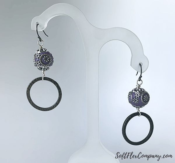 TierraCast Ring Earrings by Sara Oehler