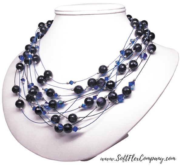 Tranquility Trios Necklace by Sara Oehler