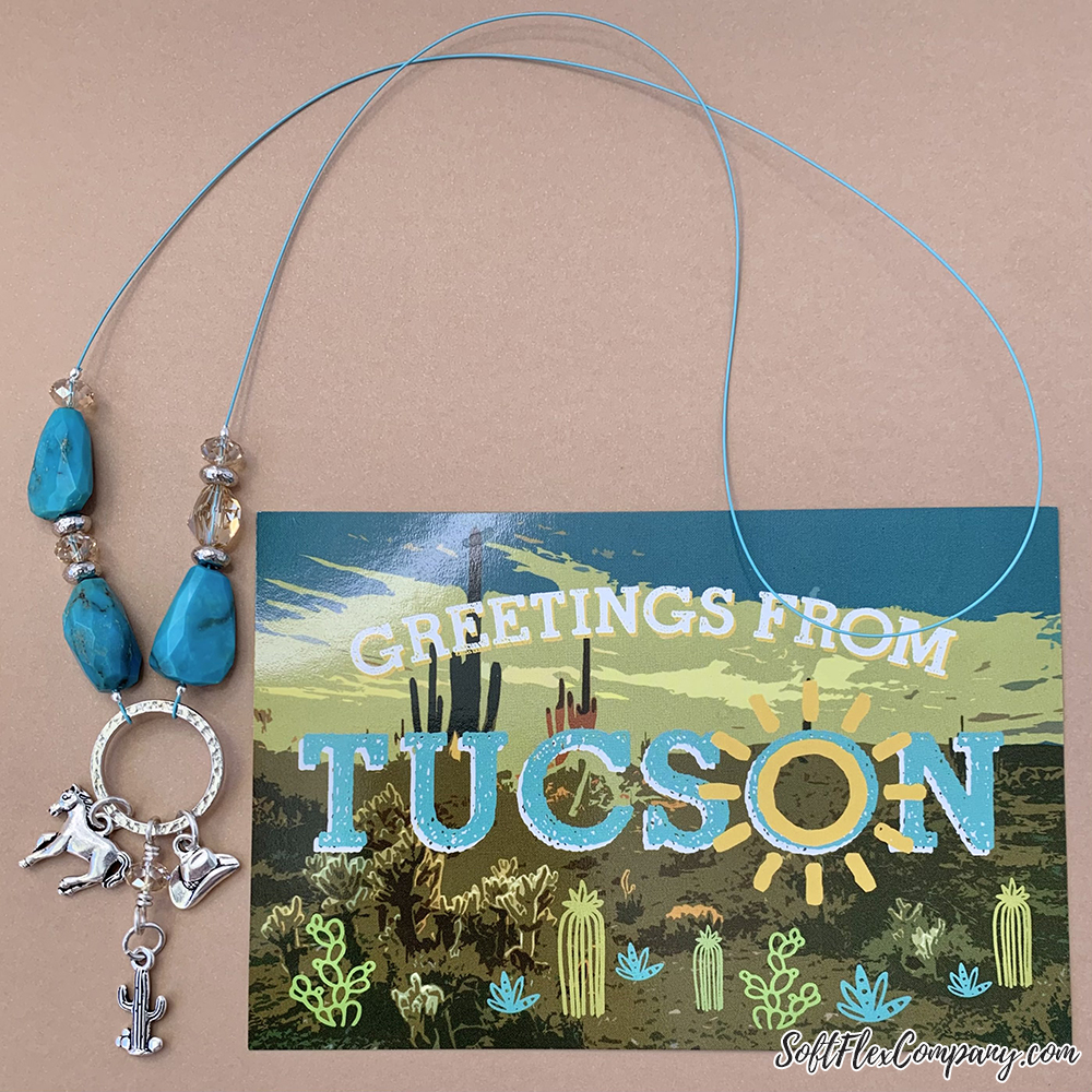 Tucson Inspired Sleeping Beauty Turquoise Necklace by Sara Oehler Tucson Inspired Sleeping Beauty Turquoise Necklace by Sara Oehler