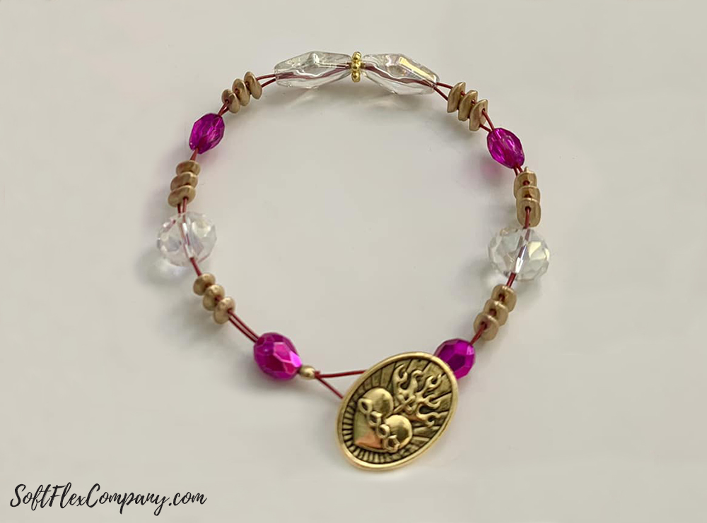 Tucson Treasures Viva Magenta Bracelet by Sara Oehler