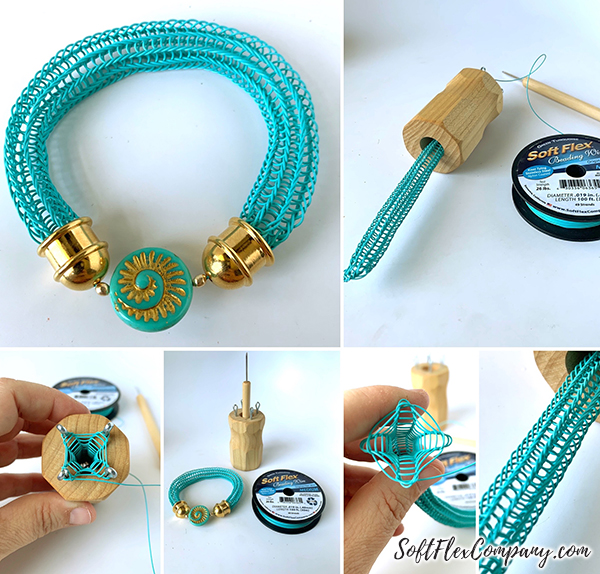 Make a Multi Strand Bracelet & Earrings using a Bead Mix with Cones - Soft  Flex Company