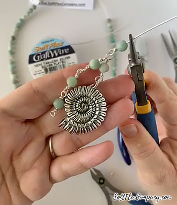 Wire Wrap Bead Connectors with Craft Wire by Sara Oehler