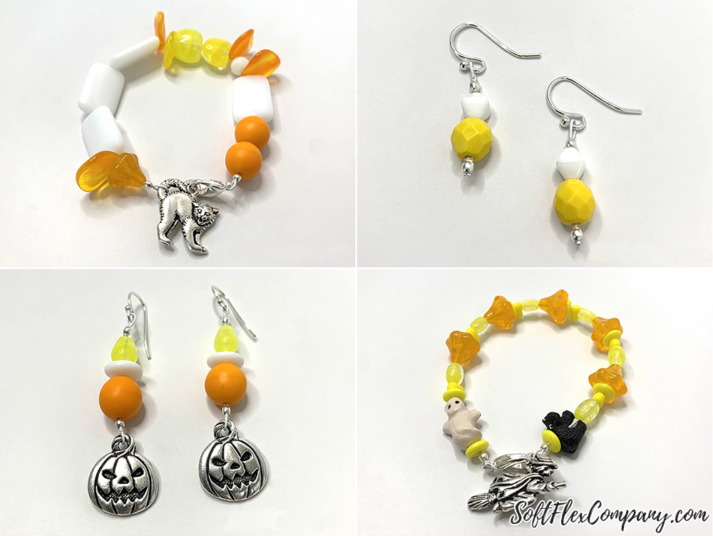 Kid's Halloween Bracelets & Earrings by Sara Oehler's Daughters