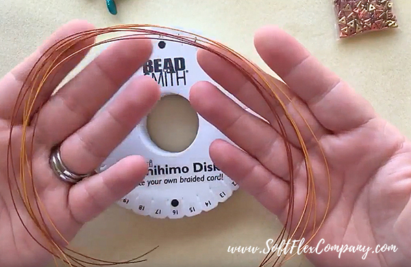 Make A Kumihimo Bracelet With Soft Flex Wire 2