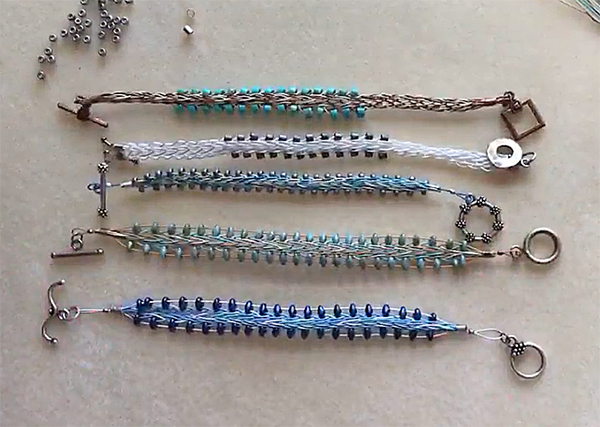 Free Spirit Beading: How To Make A Square Kumihimo Flat Braided ...