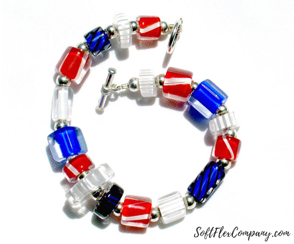 American Pride Bracelet by Shelley Carlson