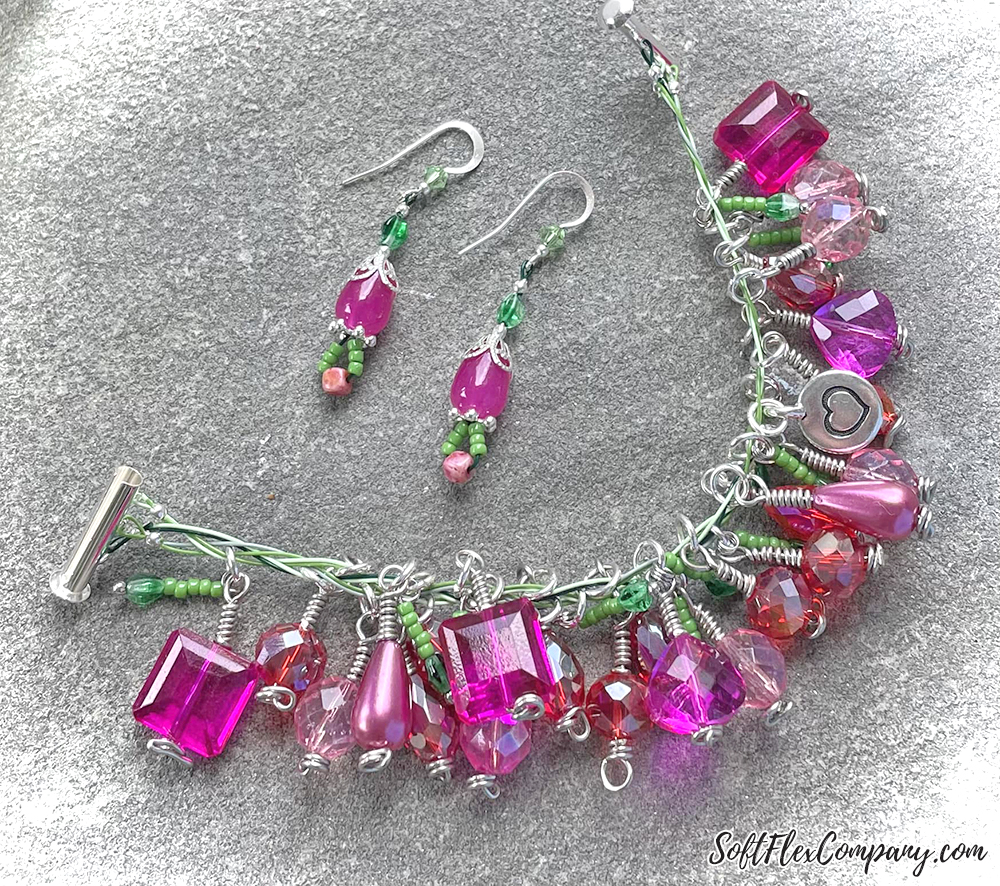 Exotic Blooms Jewelry Design by Sherry Meyers