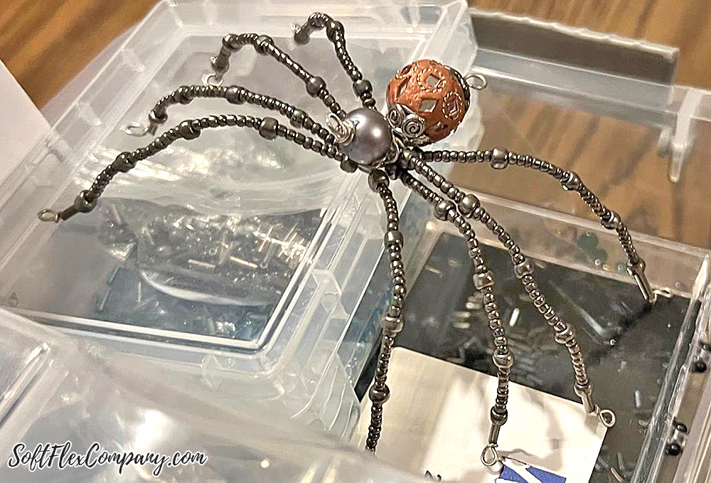 Beaded Spiders by Sheryl Sutherland