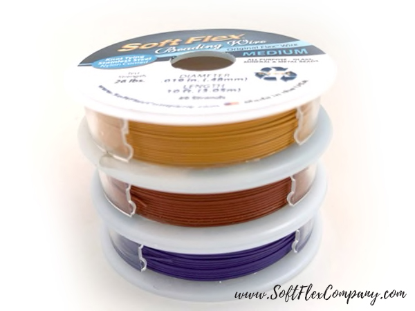 Soft Flex Autumn Spice Trios Beading Wire Pack