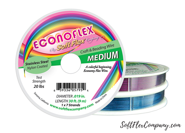 Soft Flex, Soft Touch and Econoflex Beading Wire: How Are They Different?  by Sara Oehler 