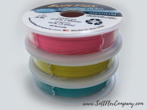 Soft Flex Neon Nights Trios Beading Wire Pack