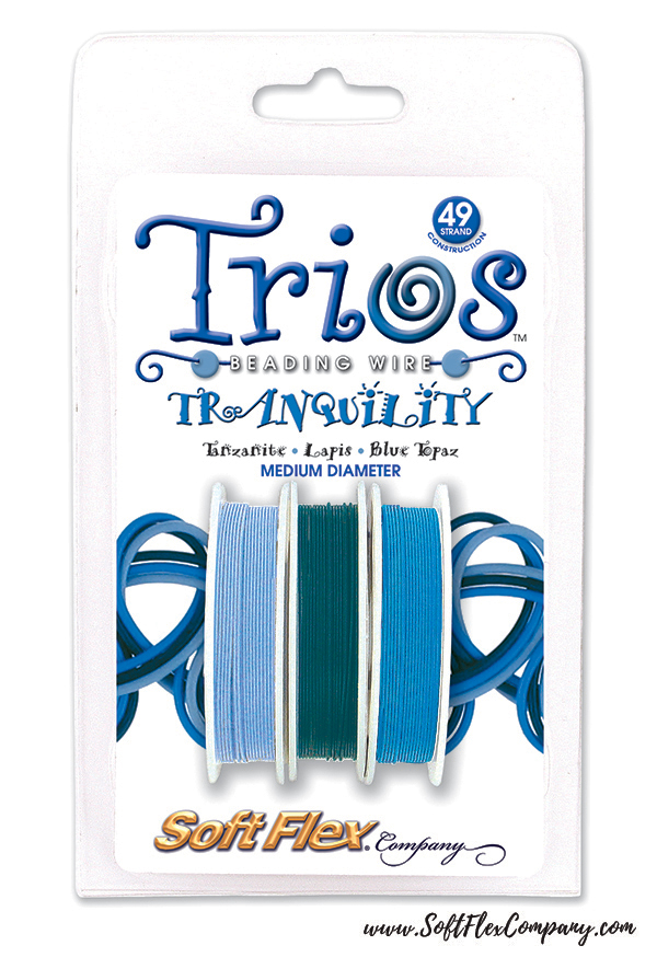 Soft Flex Trios Tranquility Beading Wire Pack