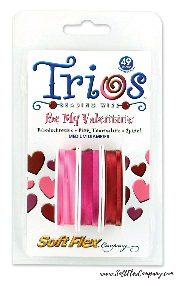 Soft Flex Trios Be My Valentine Beading Wire Pack