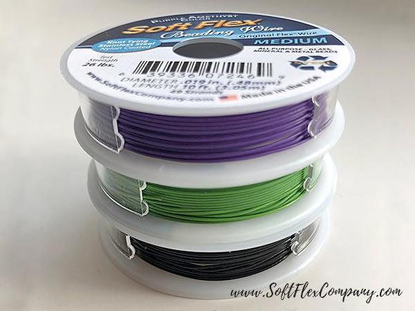 Soft Flex Trios Black Magic Beading Wire Pack