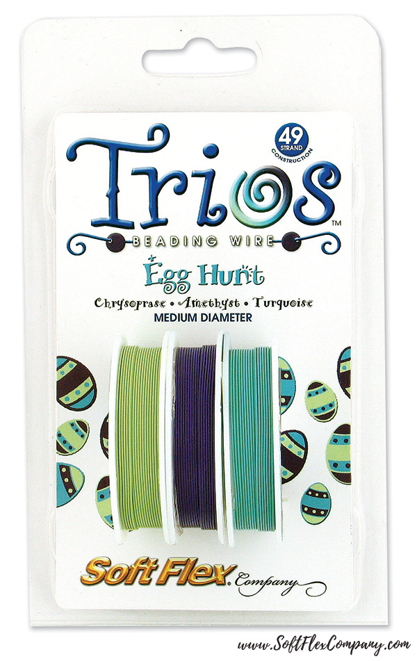 Soft Flex Trios Egg Hunt Beading Wire Pack