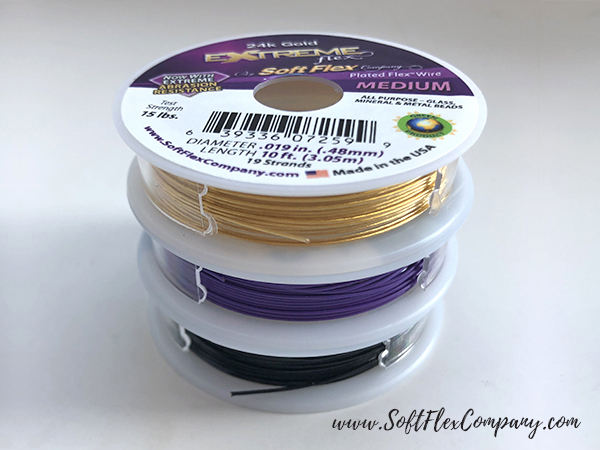 Soft Flex Trios Purple Rain Beading Wire Pack
