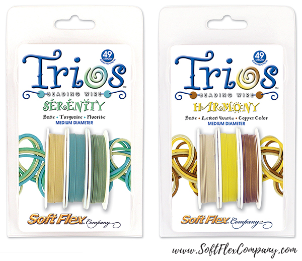 Soft Flex Trios Serenity and Harmony Beading Wire Packs