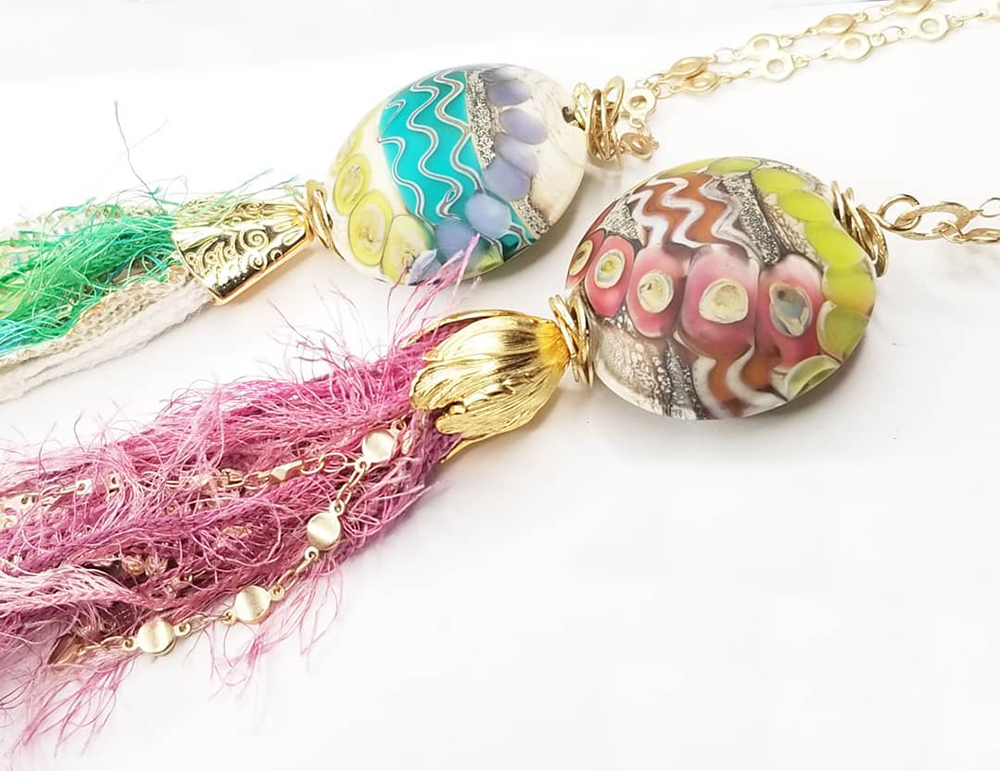 TGBE Tassel Necklaces by Star's Beads
