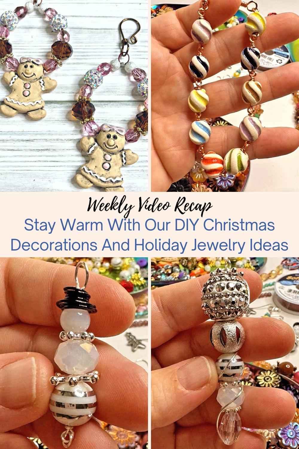 Stay Warm With Our DIY Christmas Decorations And Holiday Jewelry Ideas Collage
