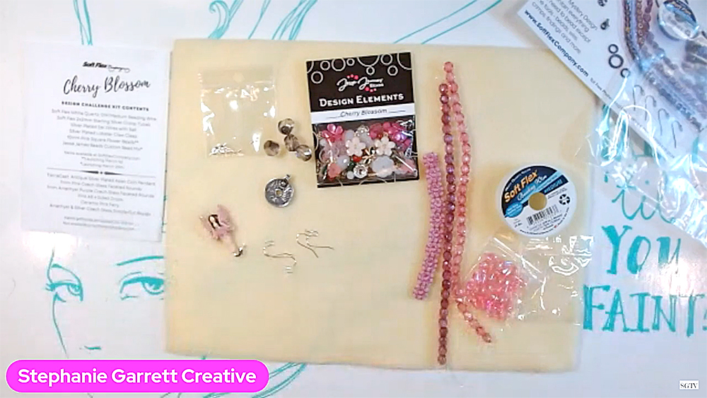 Cherry Blossom Design kit reveal Jewelry making