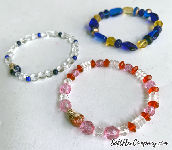 How to SECURE a stretchy bracelet - NO GLUE, EASY - Jewelry making
