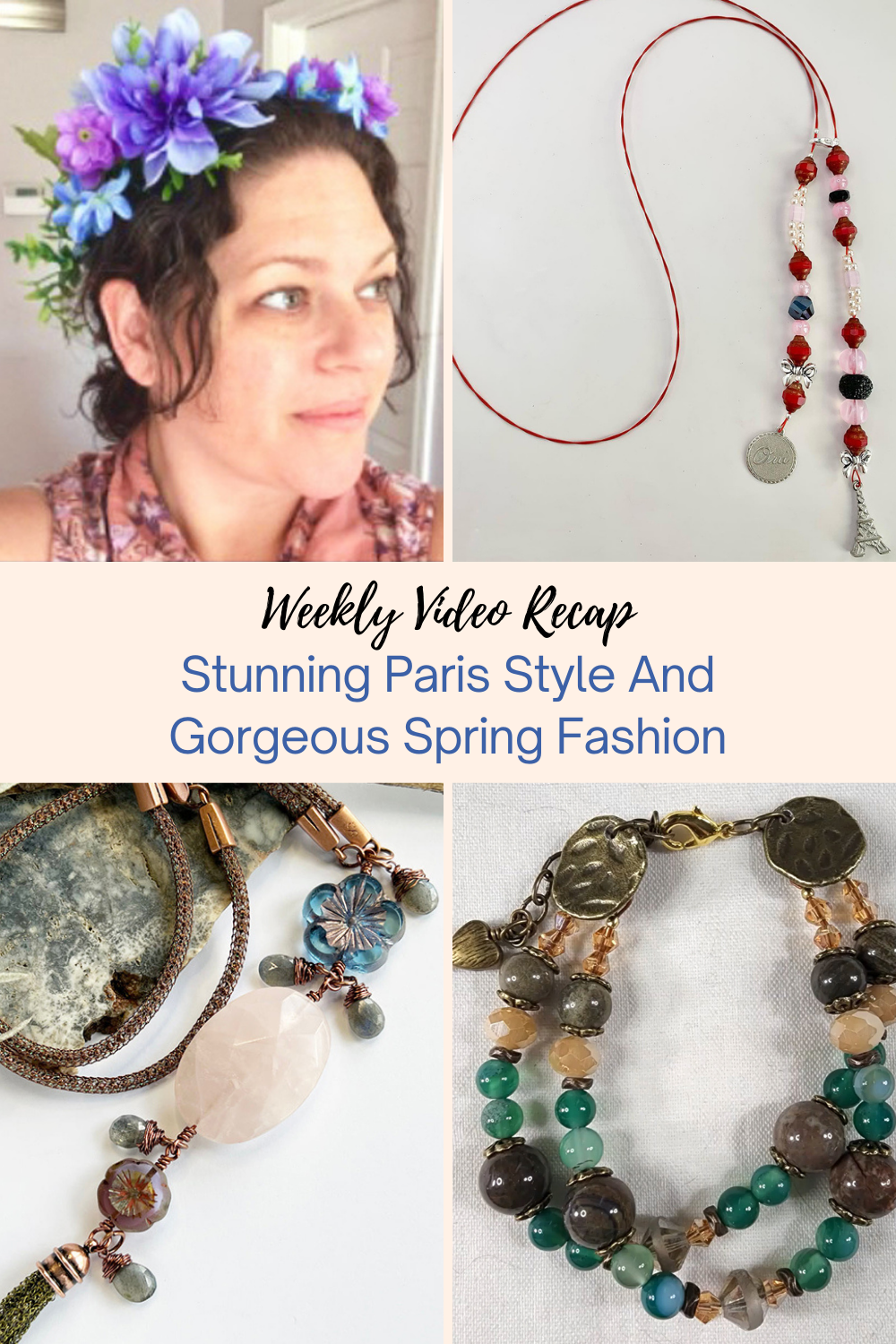 Stunning Paris Style And Gorgeous Spring Fashion Collage