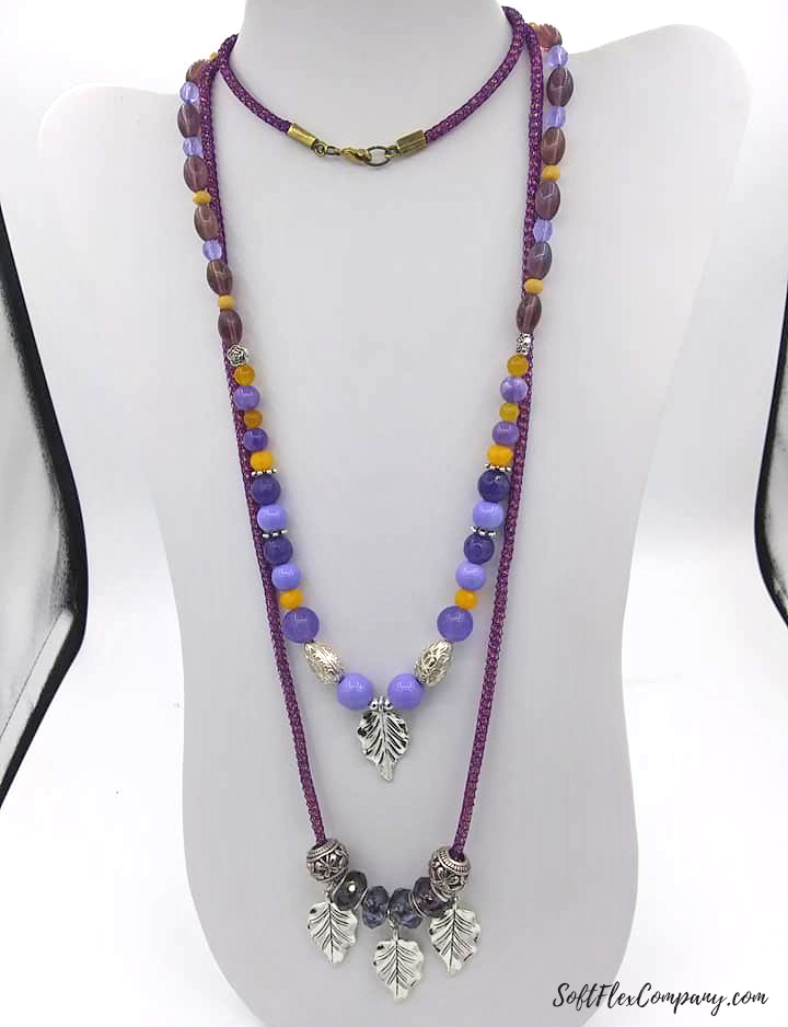 Purple Petals Jewelry by Sue Pell