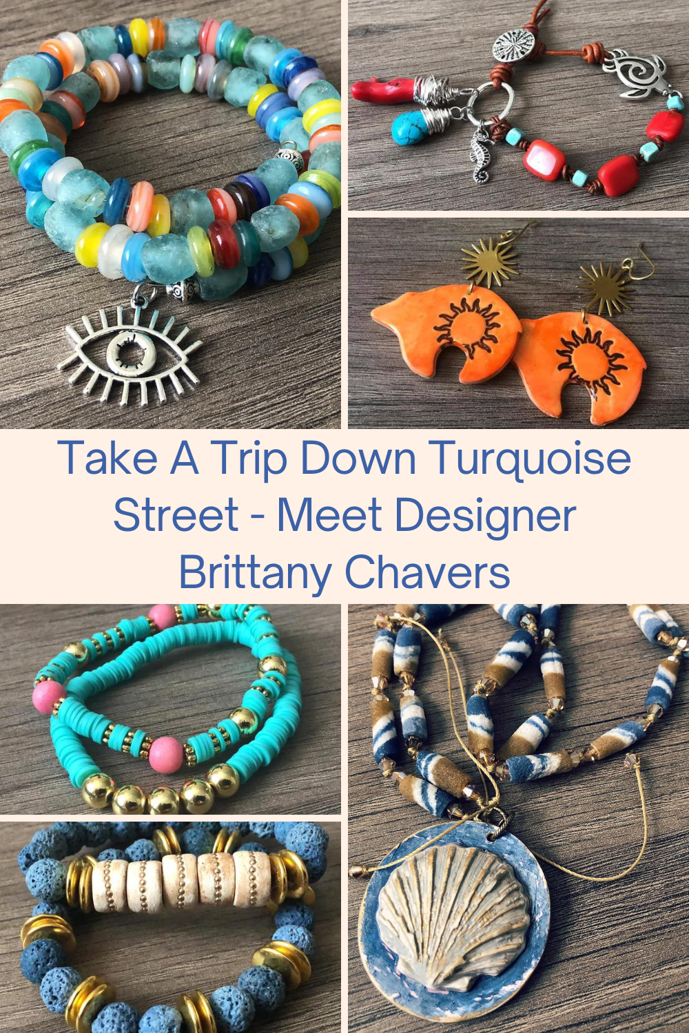 Take A Trip Down Turquoise Street - Meet Designer Brittany Chavers Collage