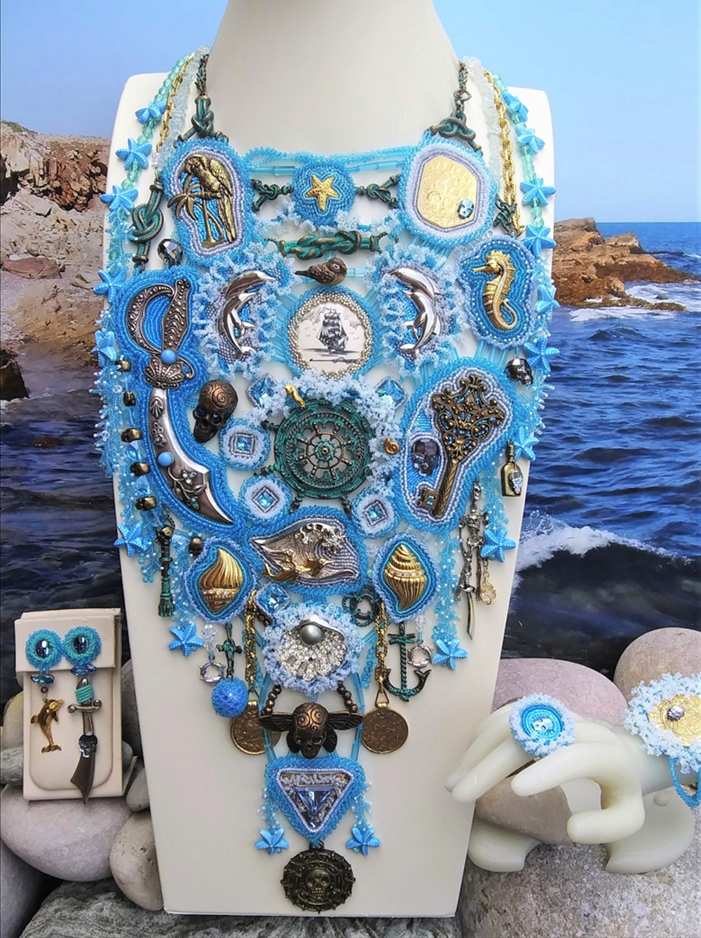 "Pirates Of The Caribbean Jewelry" inspired jewelry by Tatiana Van Iten