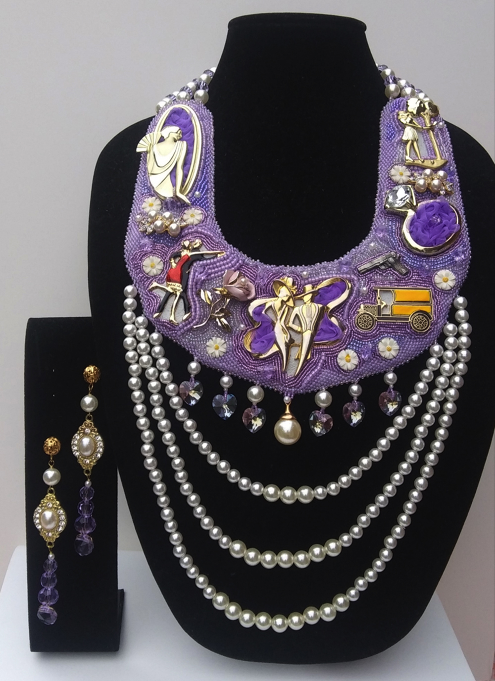 "The Great Gatsby" inspired jewelry by Tatiana Van Iten