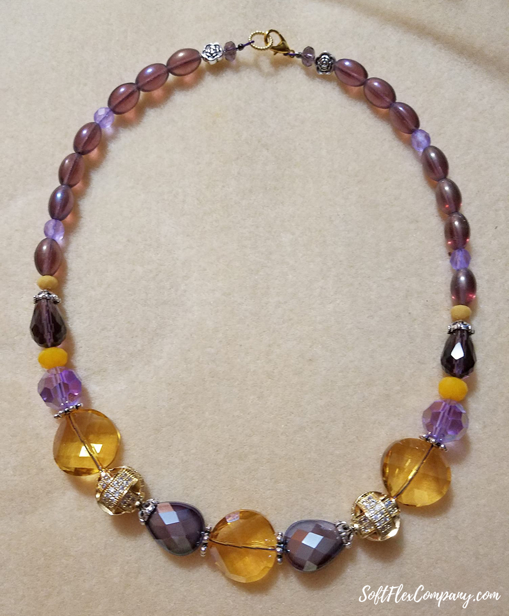 Purple Petals Jewelry by Terry Murphy Matuszyk