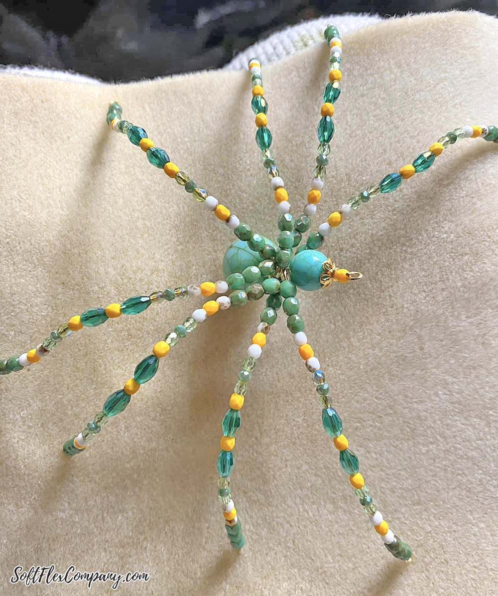 Beaded Spiders by Terry Schroeder