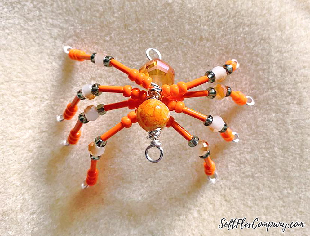 Beaded Spiders by Terry Schroeder