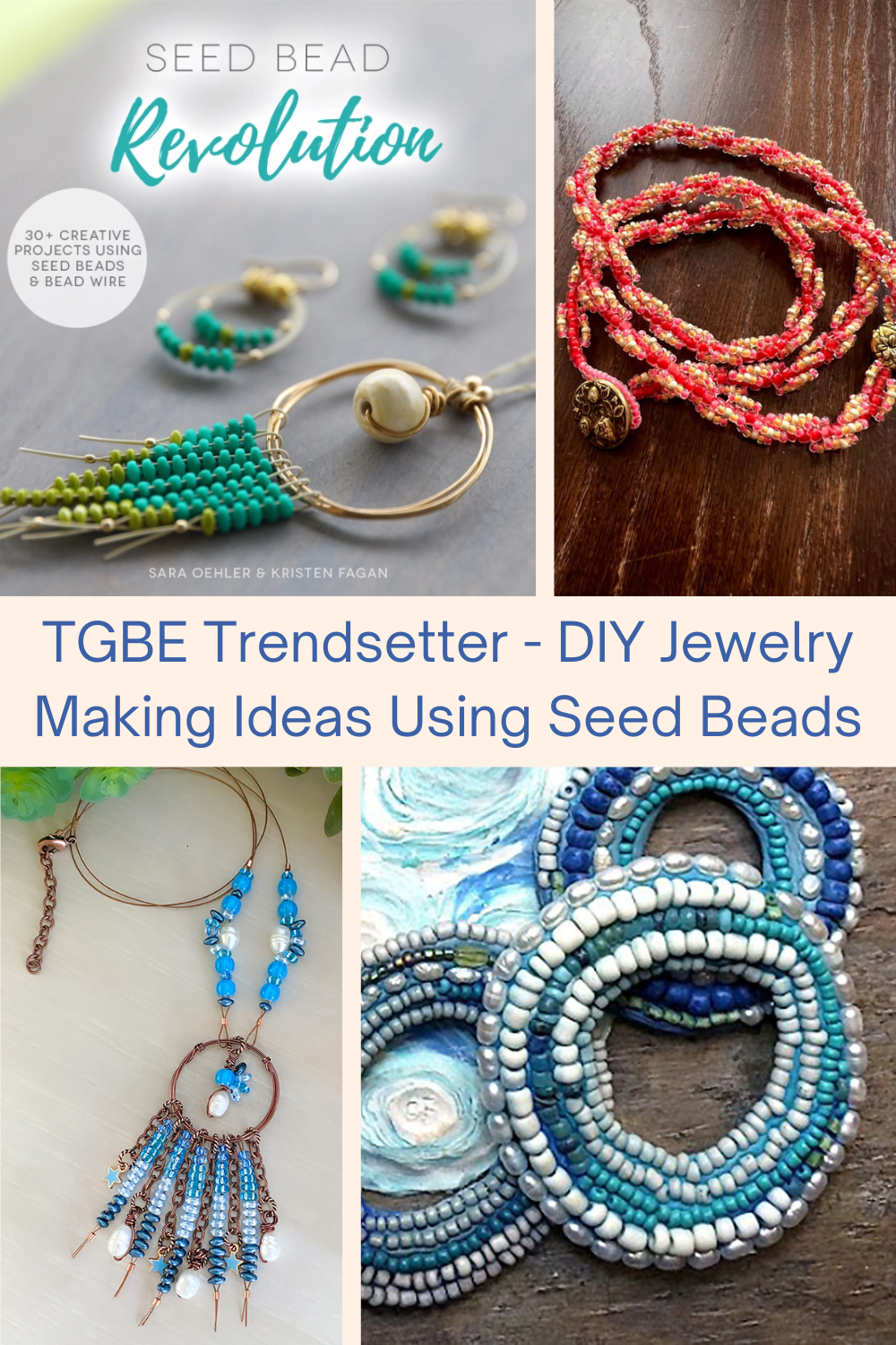 Jewelry Making Article - Seed Bead Tree, Oh Seed Bead Tree - Fire