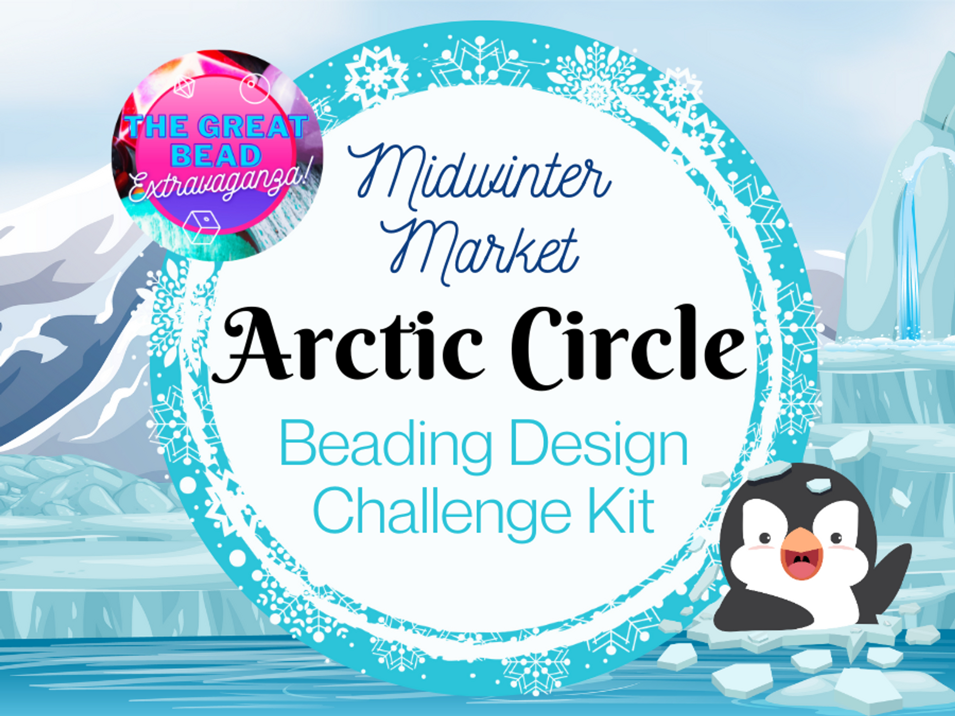 TGBE Midwinter Market Arctic Circle Beading Design Kit