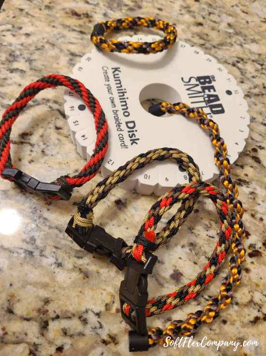 Men's Kumihimo Bracelets by Thomas Soles